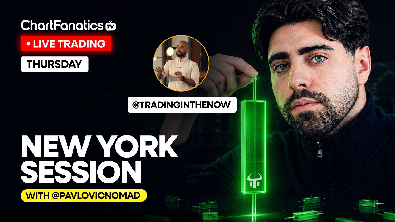 LIVE TRADING: Chart Fanatics TV - Thursday 8/20/26