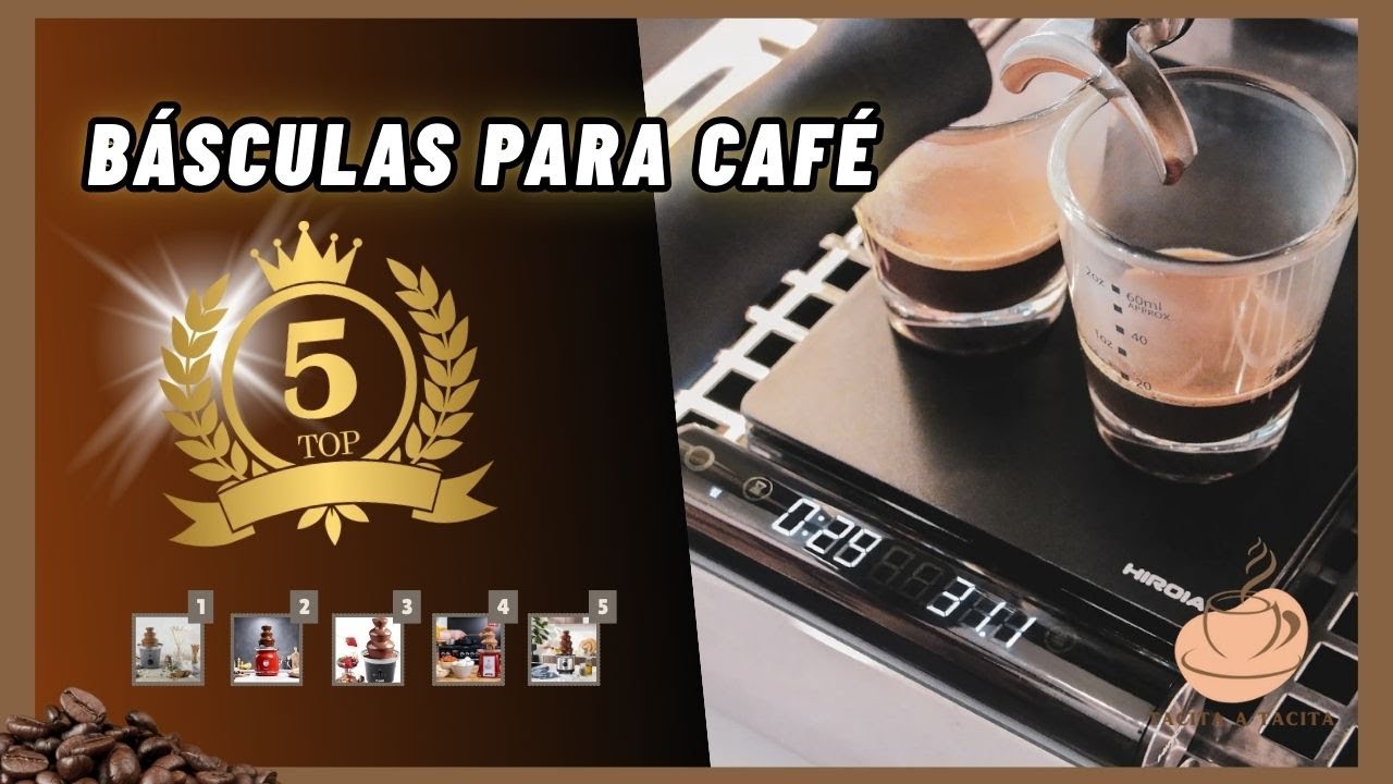 Mejores B&aacute;sculas para Caf&eacute; calidad-precio ☕ &iquest;Cu&aacute;l comprar? Comparativa entre 5 modelos barista