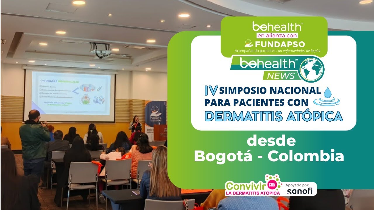 Así fue el IV Simposio Nacional para pacientes con DERMATITIS ATÓPICA desde Bogotá, Colombia
