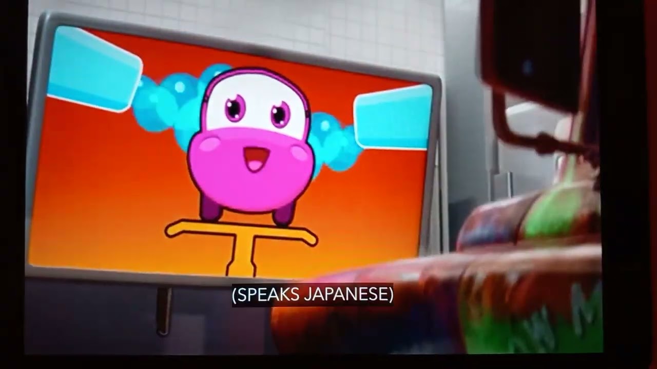 Cars 2 bathroom fight clip