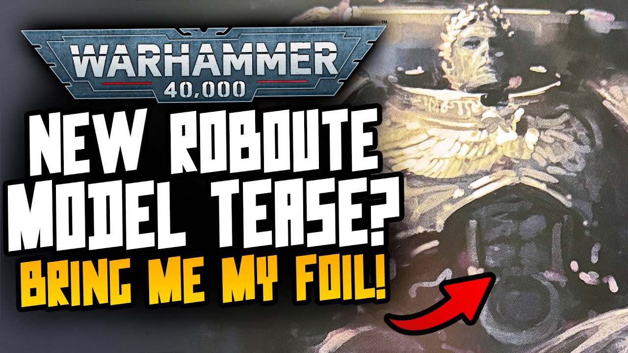 Has GW Teased the NEW Roboute Guilliman Model?