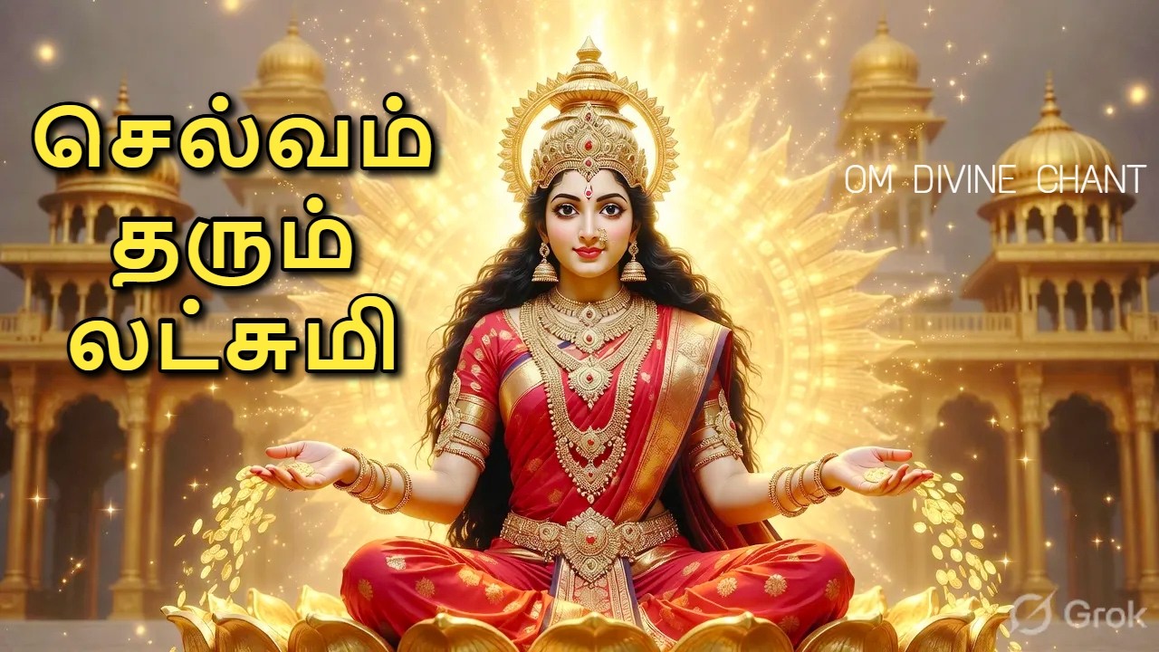 செல்வமும் அதிர்ஷ்டமும் தரும் மகாலட்சுமி பாடல் | Lakshmi Devotional Song | Om Divine Chant