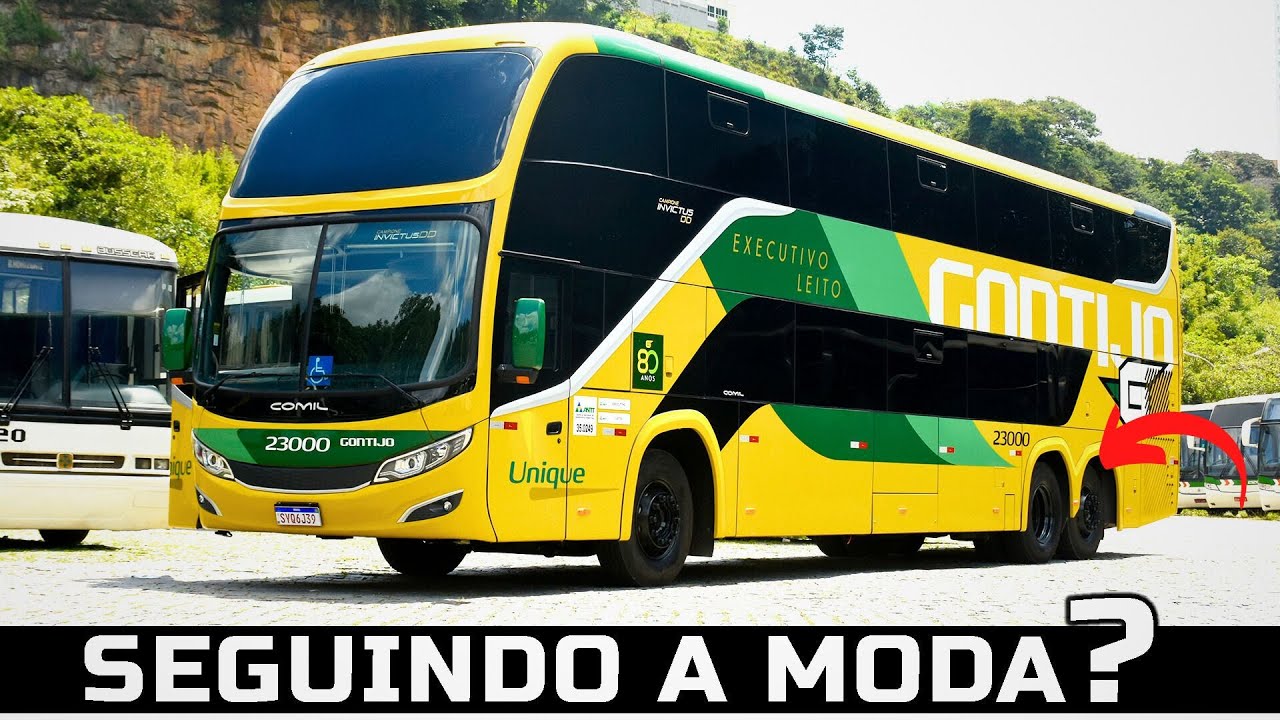 DE RODAS PRETAS! A GONTIJO ESTÁ SE RENDENDO AOS NOVOS ÔNIBUS DOUBLE DECKER | DD SCANIA 6x2 K410