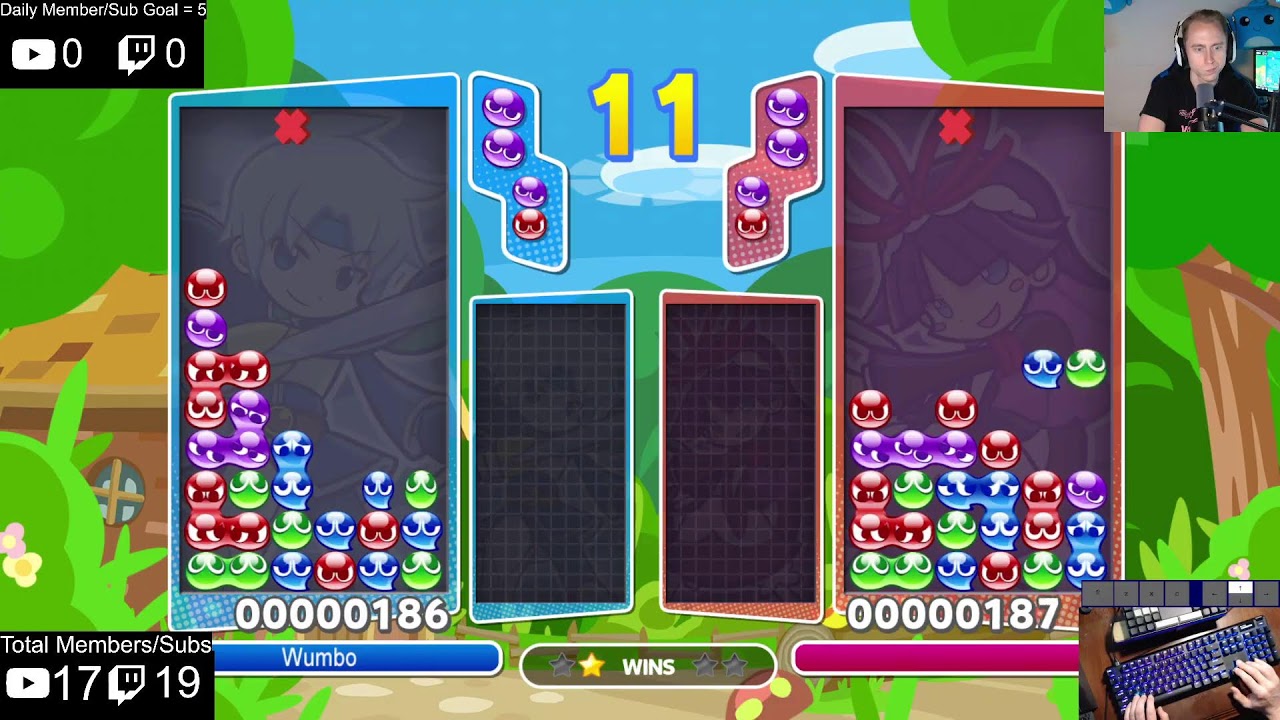 LIVE - Puyo Puyo Tetris! Come Snipe Me! Daily Wumbo Livestream 3-6-26