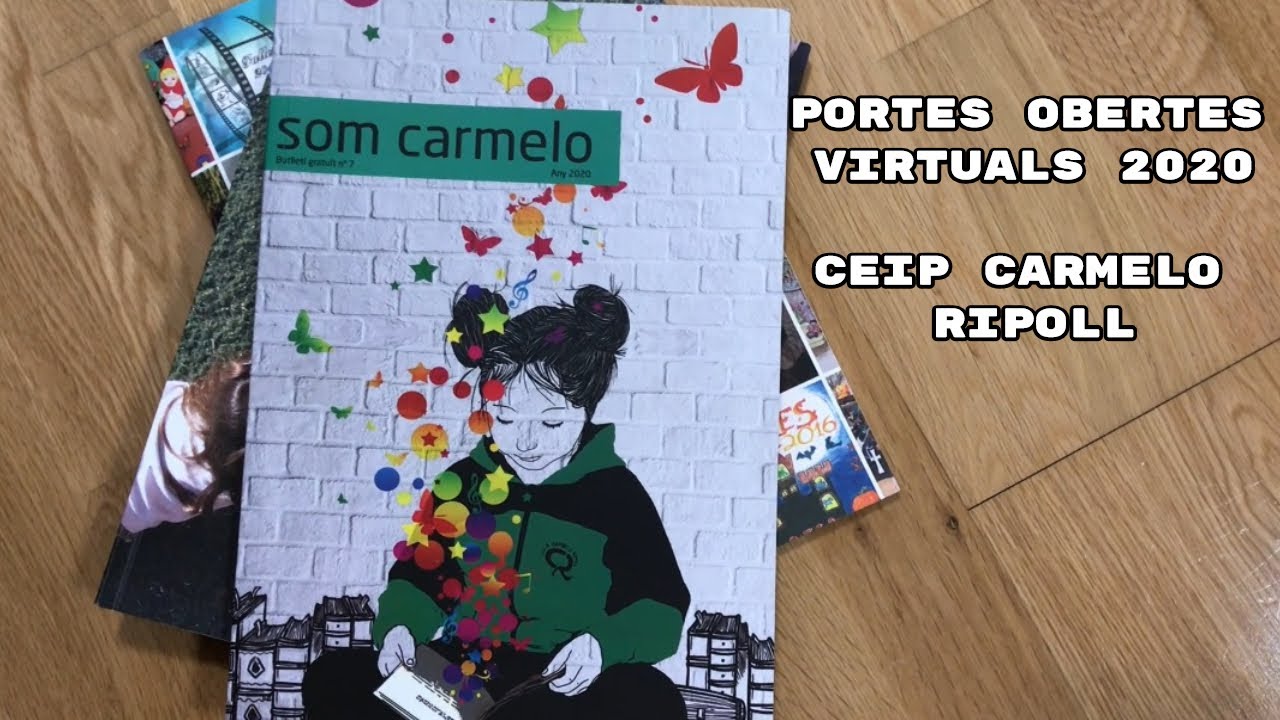 PORTES OBERTES VIRTUALS 2020. CEIP CARMELO RIPOLL.