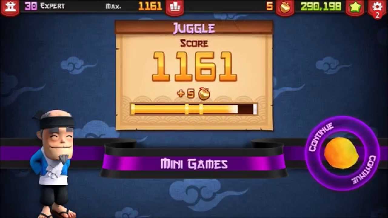 FRUIT NINJA 5th ANNIVERSARY GAMEPLAY! (+all minigames!)