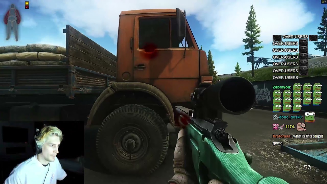 xQc Plays ESCAPE FROM TARKOV with Poke! Episode 9