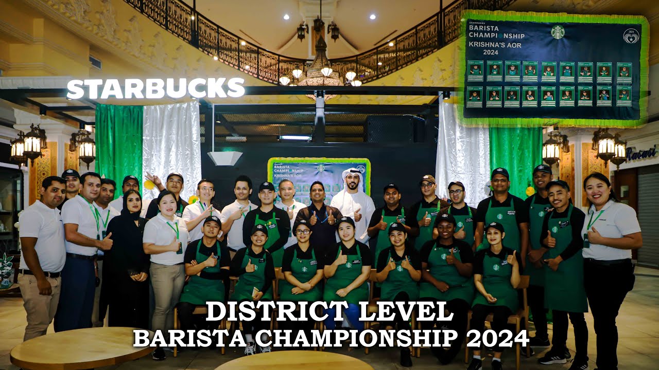STARBUCKS || District Level Barista Championship 2024 || RAS AL KHAIMAH || UAE
