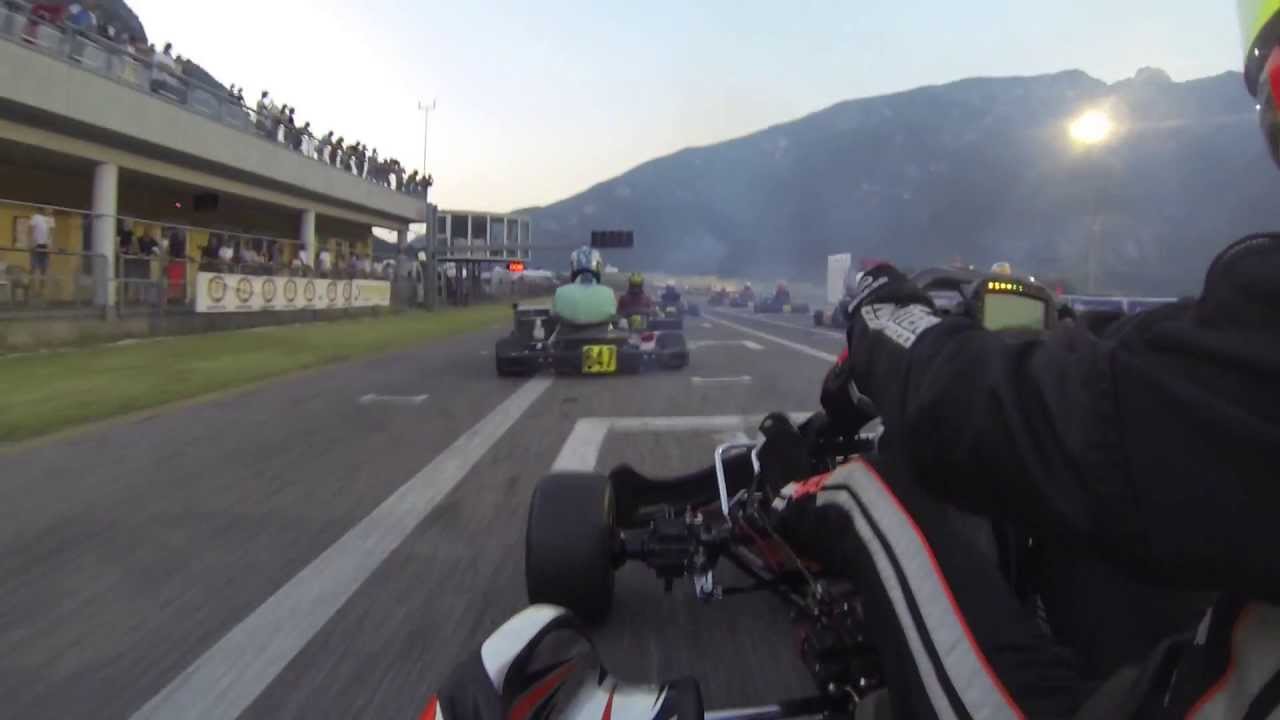 Ala Karting circuit Dai Trophy  gara 1 kz2 2013