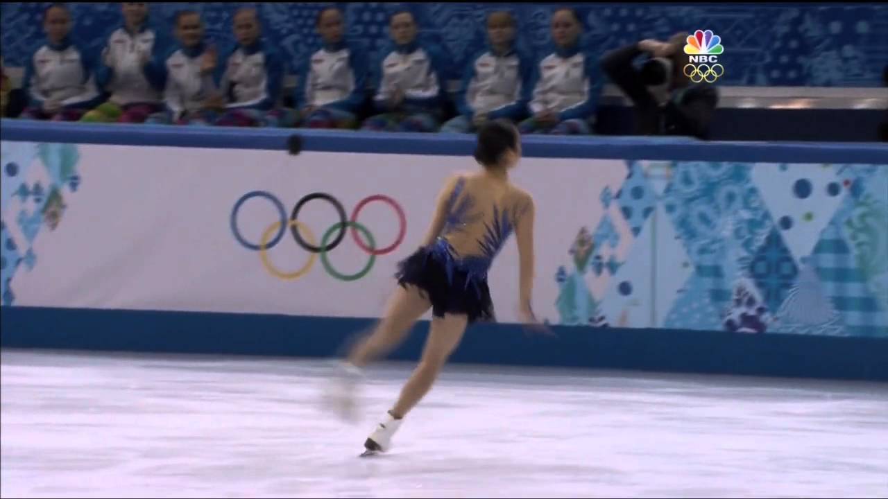 MAO ASADA Sochi Olympic 2014 FS (NBC)