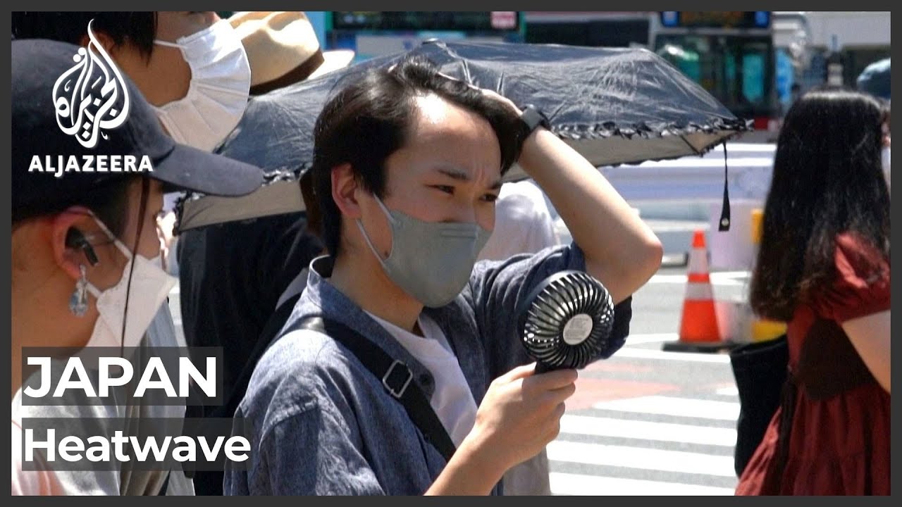 Japan: Tokyo swelters amid worst June heatwave since 1875