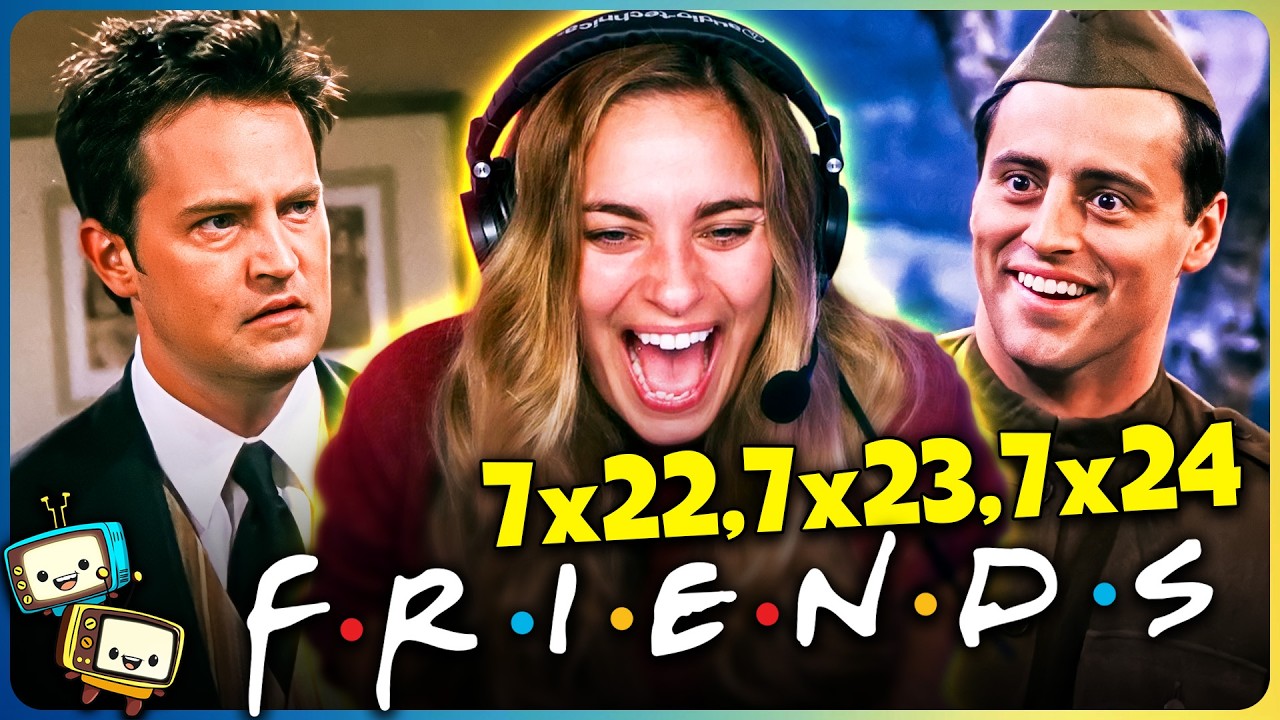 FRIENDS (2000) Season 7 Episodes 7x22, 7x23 & 7x24 Reaction! | First Time Watch!