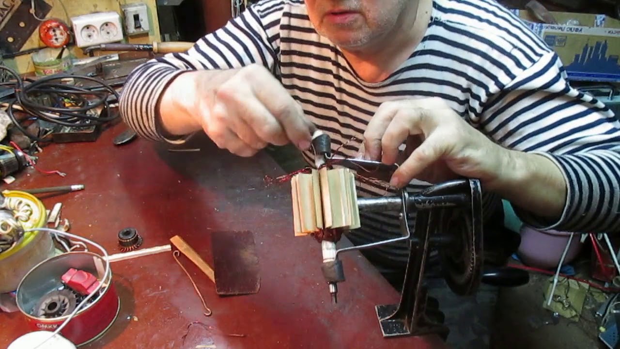 УШМ SKIL 750W перемотка якоря