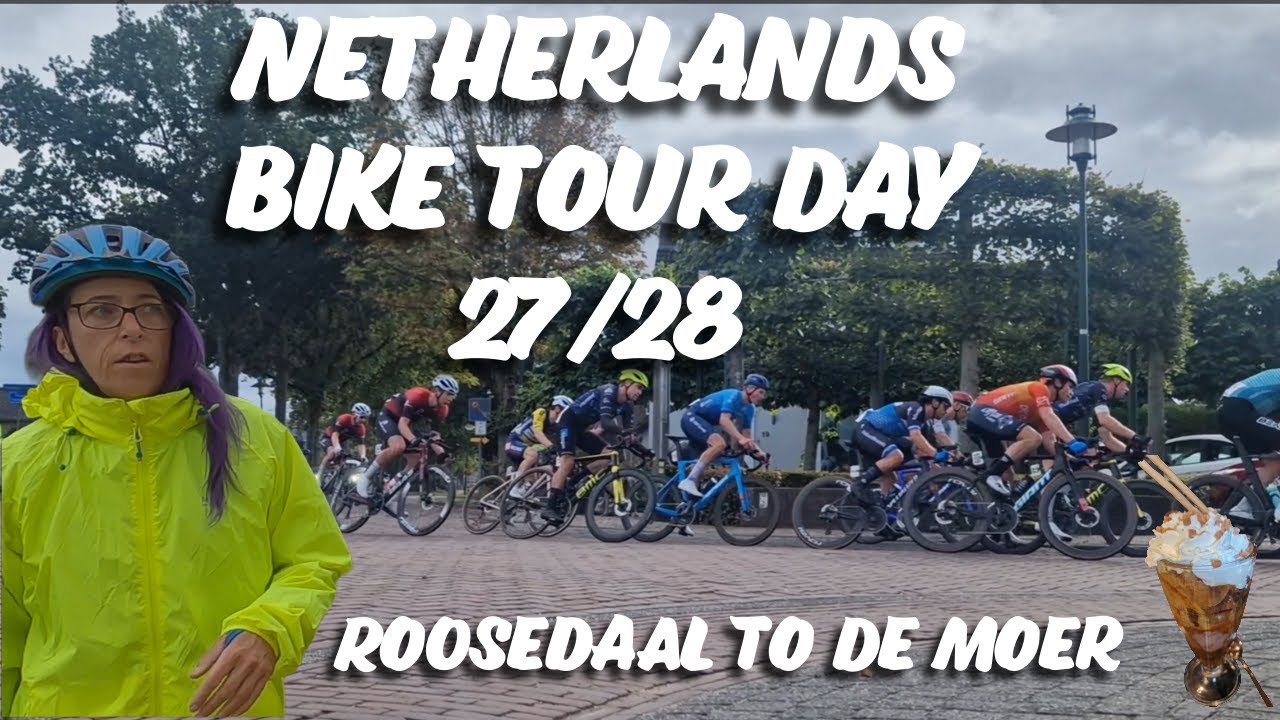 Day 27 of my 28 day bike tour around the Netherlands,   from Roosendaal to De Moer