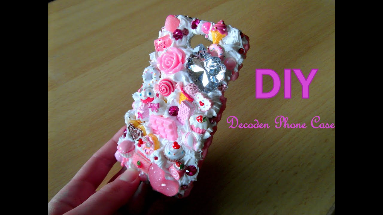 DIY Kawaii Decoden Phone Case / Tutorial