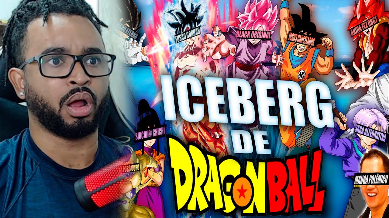 ICEBERG DE DESCOBERTAS OU TEORIAS RETARDADAS DE DRAGON BALL +18 | ALEXANDRE NA ÁREA 
