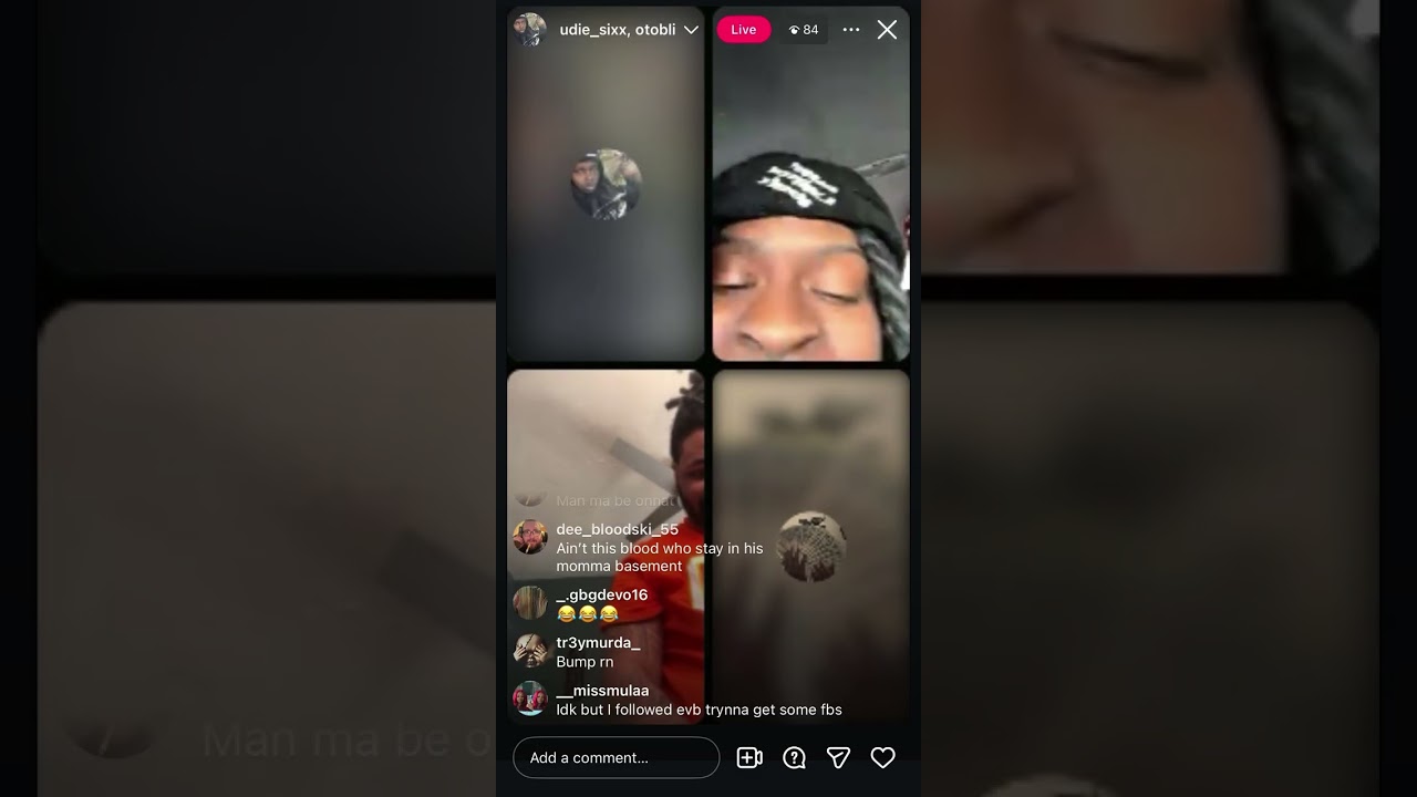 ManmanSixx arguing on live with OtoBlinky who boonewsixx claims is their cousin #stlouis #stldrill 