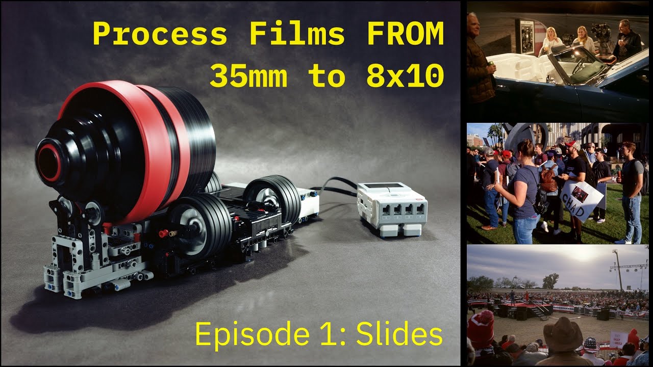 Developing Color Slide Film with NEW Film Processor (MEKINER LL-2)