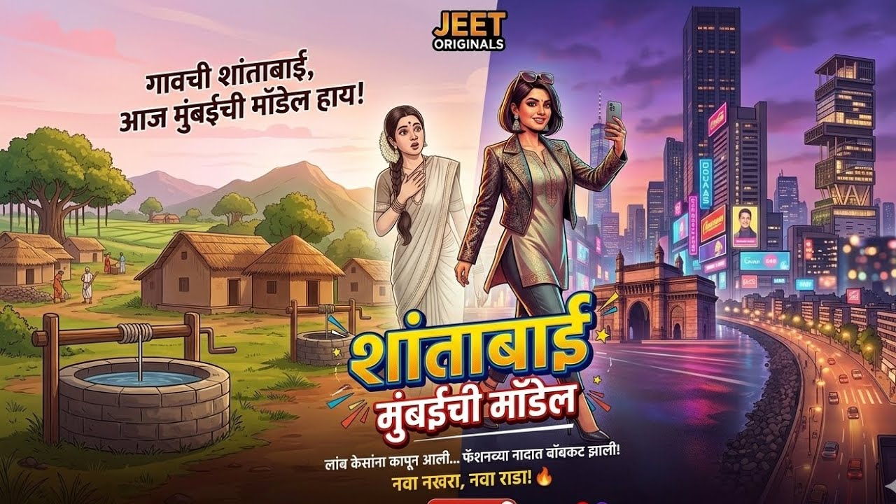 फॅशनच्या नादात शांताबाई झाली बॉबकट! ✂️ | Latest Marathi Song | Jeet Originals