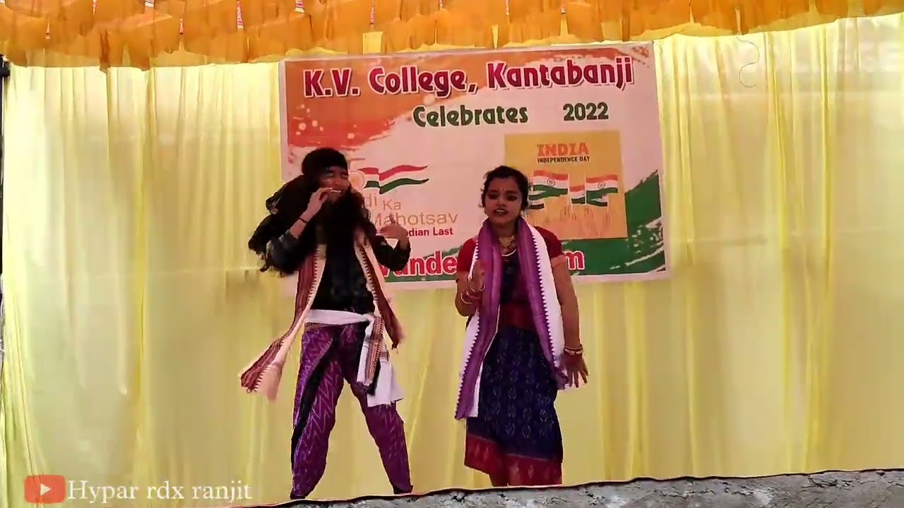 Mani Mani ja katha kV college dance program video #sambalpuri #mantuchhuria