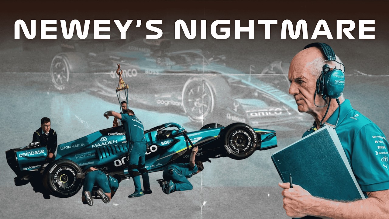 Newey's First F1 Car Is Already Falling Apart