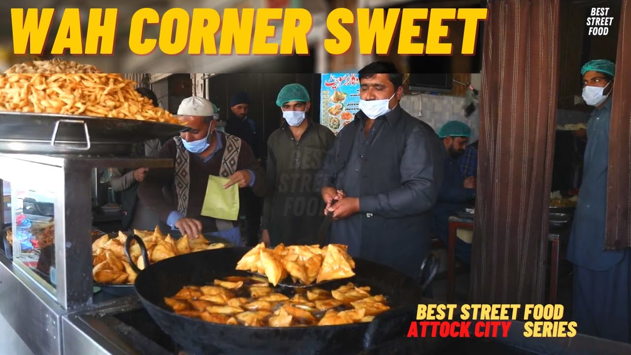 Wah Corner Sweet  Attock City | Best Street Food | Attock City  Series Ep 004