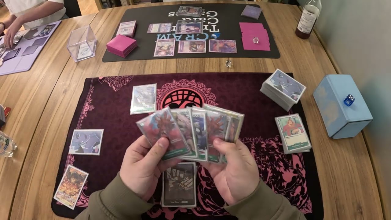 ( OP10) Green Jewlery Bonney vs Purple Blue Reiju Highlander Games Locals Round 5! OPTCG POV