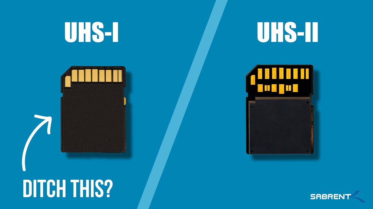 UHS I vs UHS II SD Cards | Explained!
