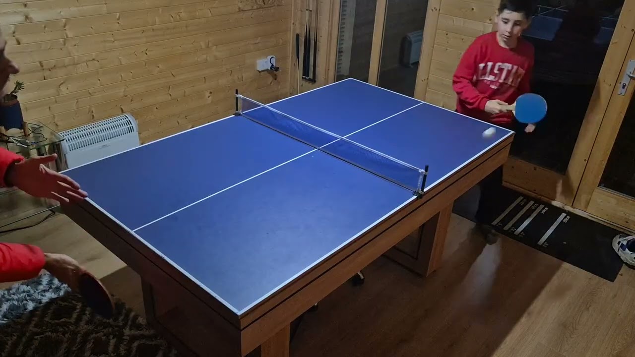 Quite a loud Prince on this one 🎧  #pingpong #tabletennis 