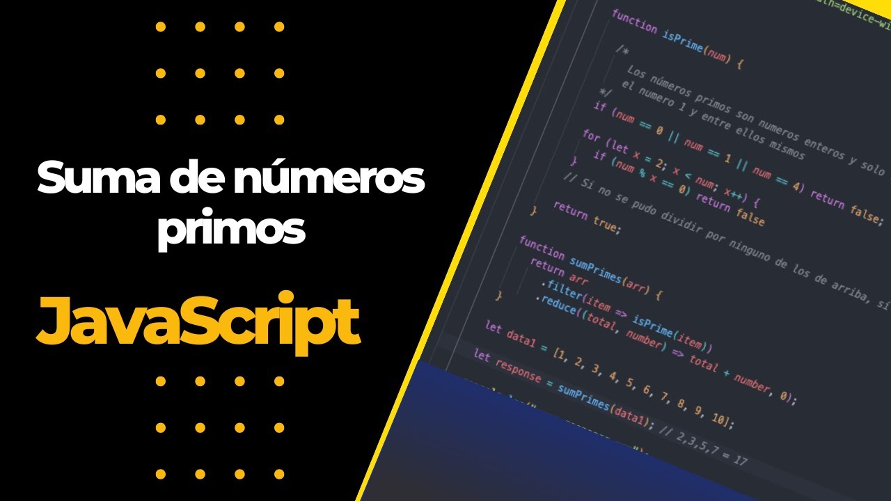 Es número primo | Javascript