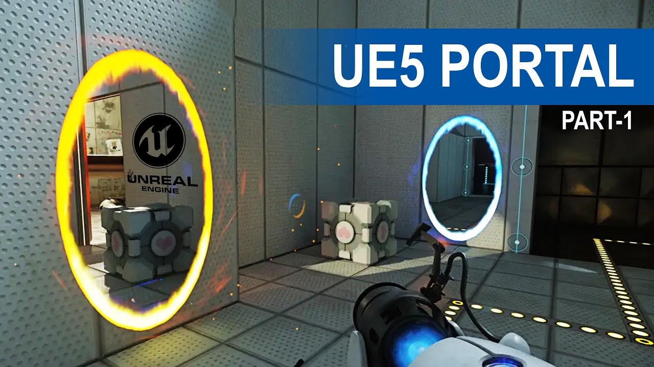 Портальная пушка Unreal Engine 5 — Часть 1