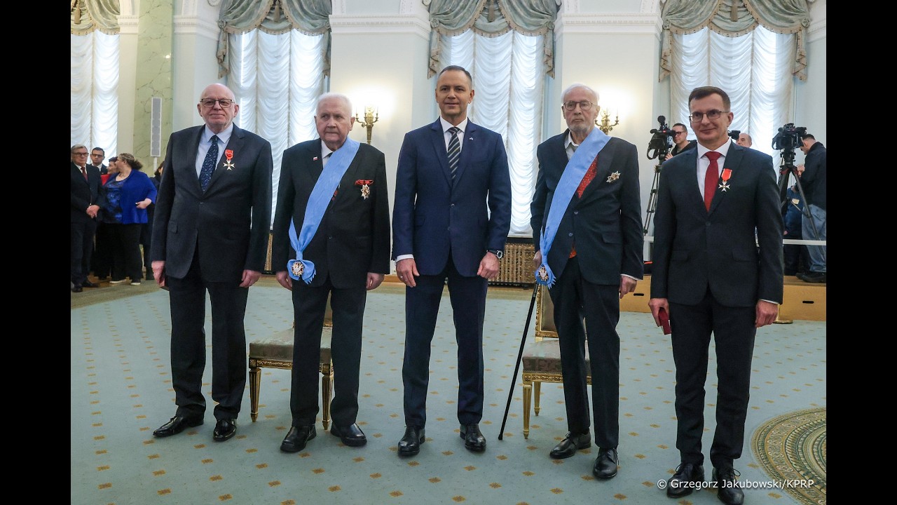 Uroczystość wręczenia Orderów Orła Białego i Orderów Odrodzenia Polski