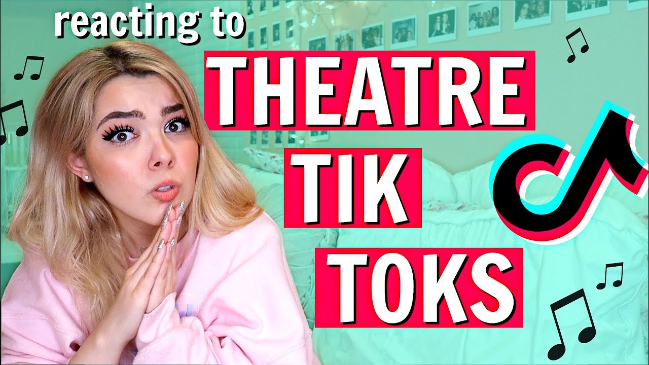 Reacting to THEATRE TIK TOKS | *broadway memes but I do some of the music*