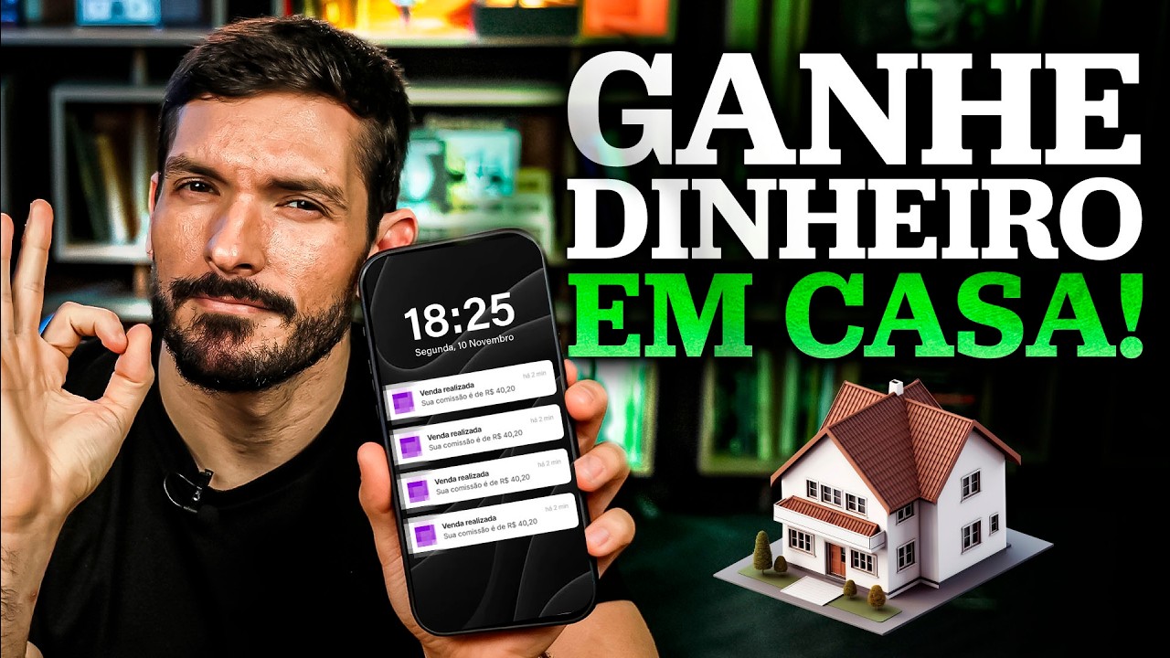 TOP 3 IDEIAS PARA FAZER RENDA EXTRA SEM SAIR DE CASA | Ganhe dinheiro na internet ainda em 2025