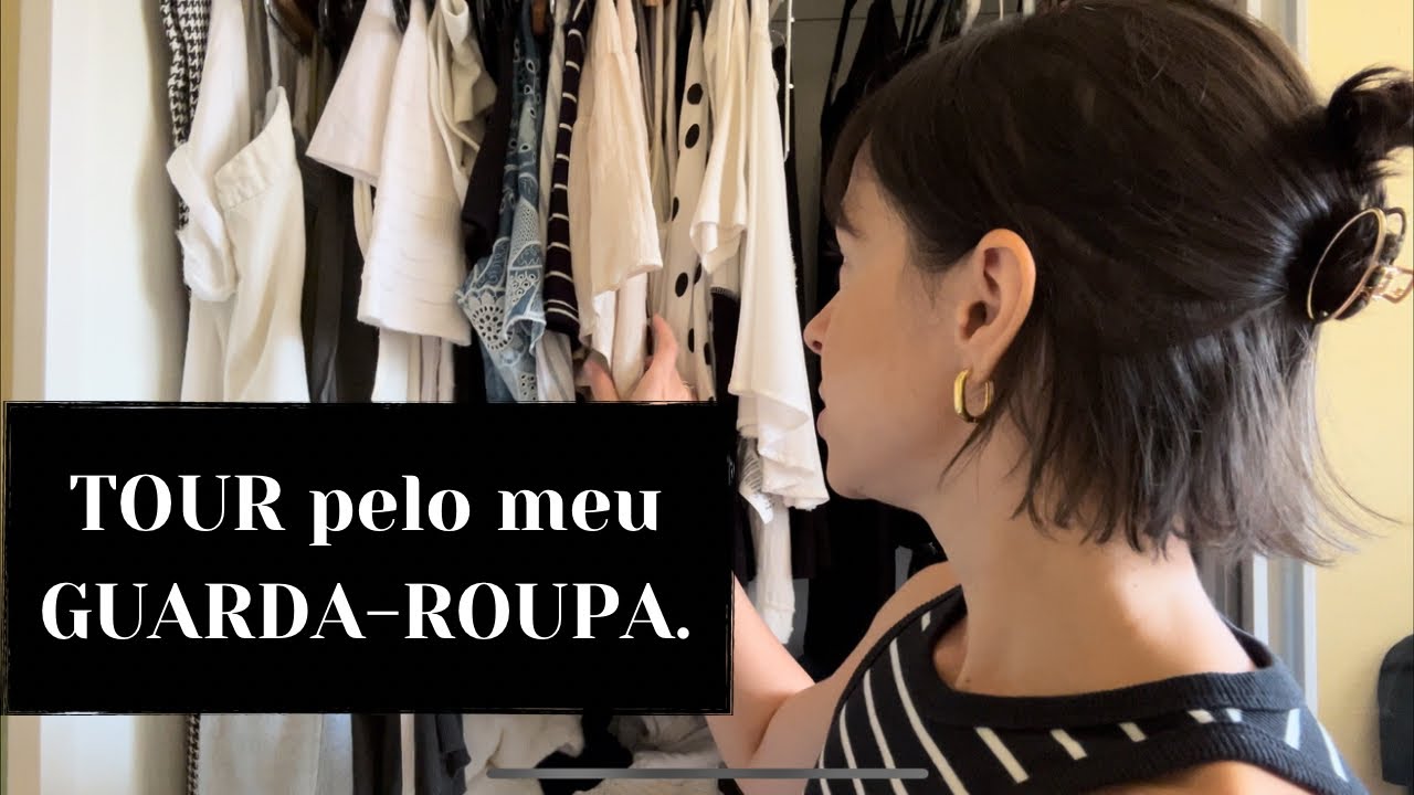 TOUR PELO GUARDA ROUPA MINIMALISTA