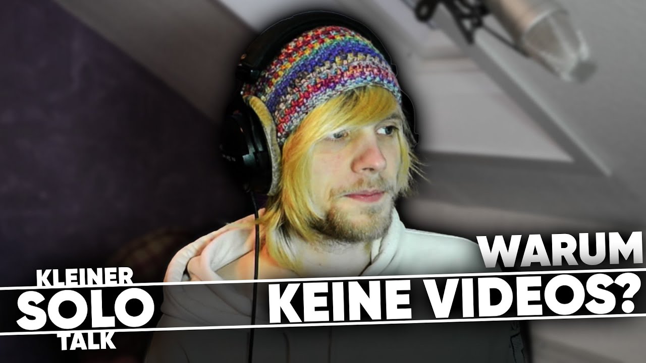 Kein bock mehr auf YouTube? - Kleiner Solo Talk