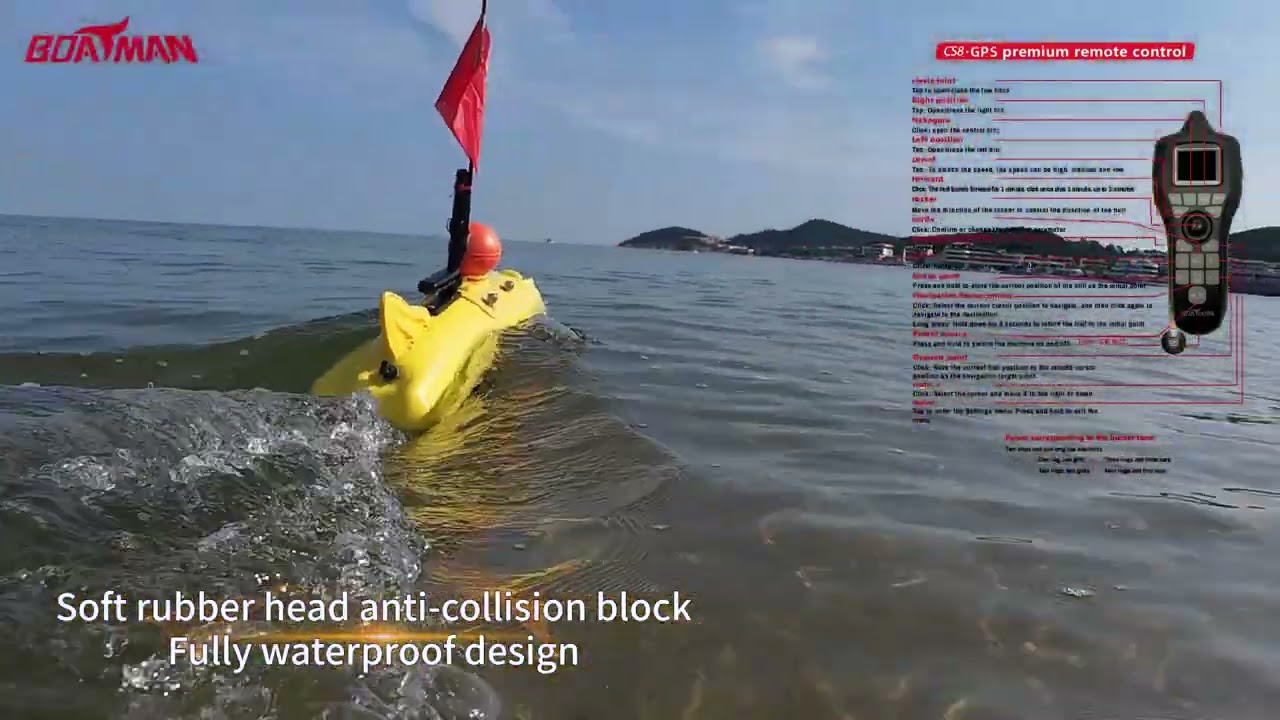 Boatman N8 RC Sea Fishing Boat – The Ultimate Alternative to Drone Fishing!  #seafishing #rcboat