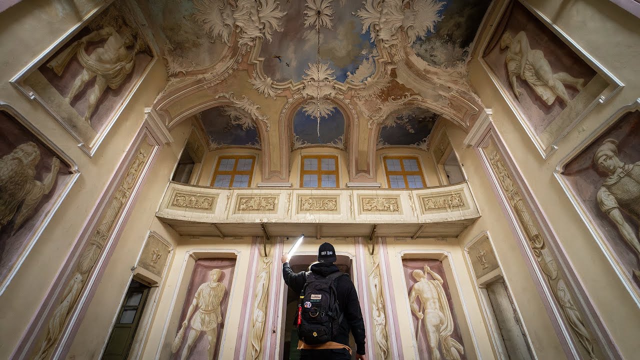SIAMO TORNATI INDIETRO NEL TEMPO! VILLA STORICA ABBANDONATA DA 10 ANNI SENZA FINIRE IL RESTAURO!