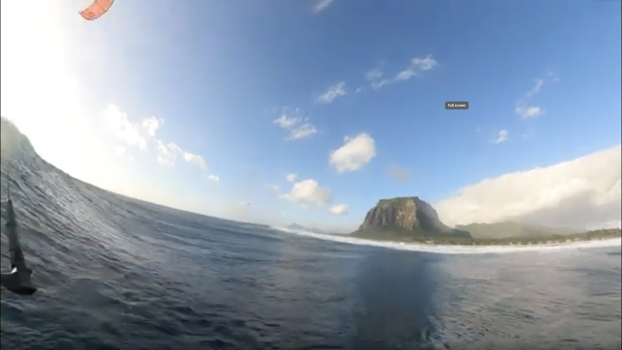 Kiting Exquisite One Eye Le Morne July 2023