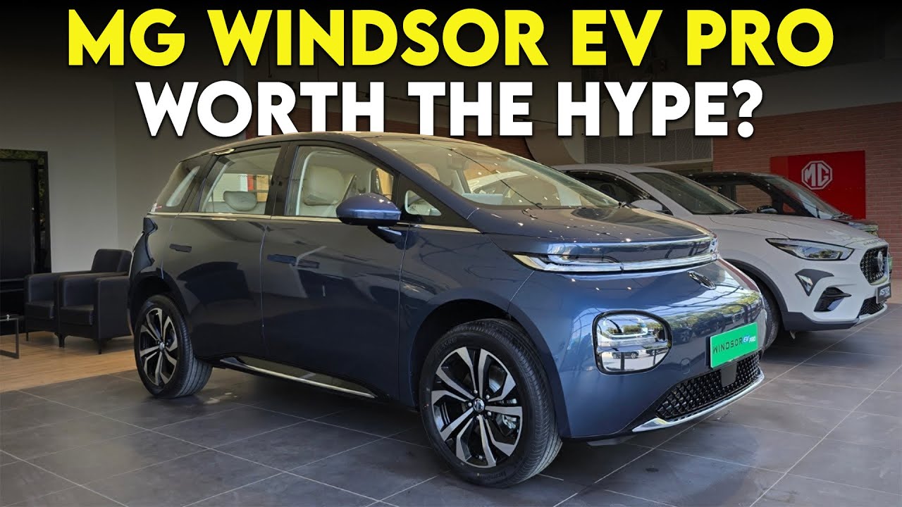 MG Windsor EV Pro - All Details You Need To Know