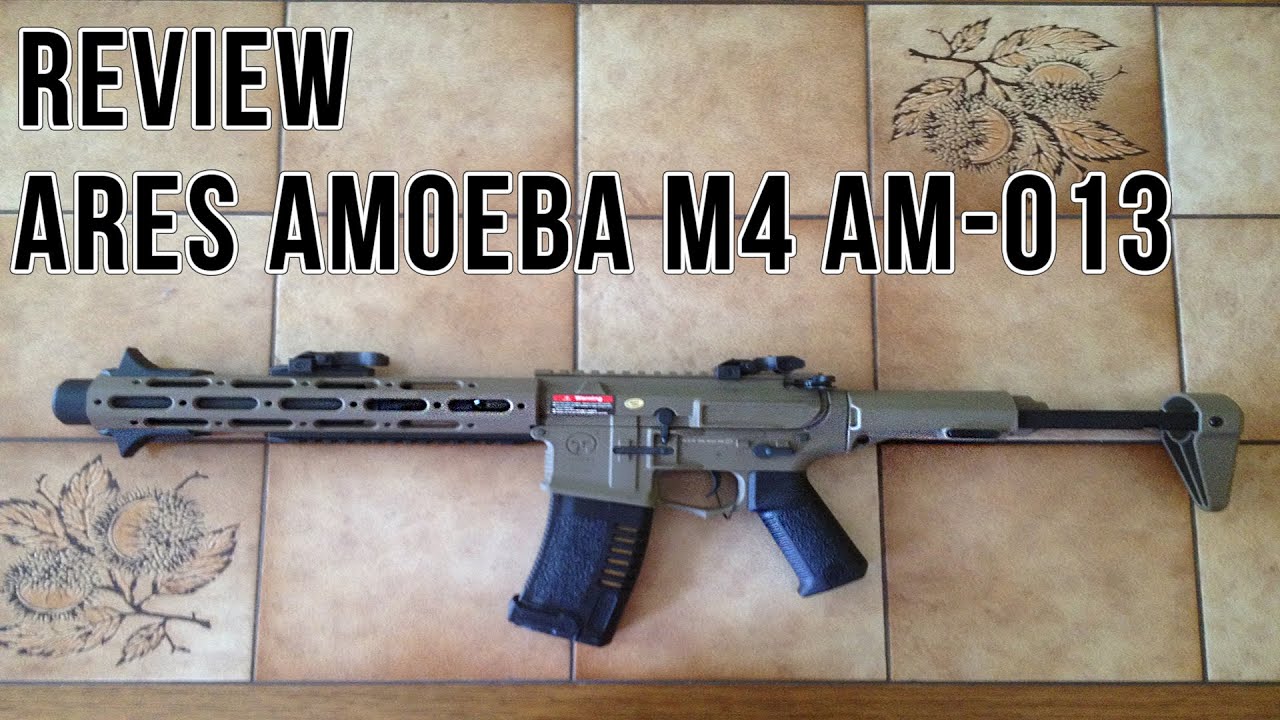 Review Ares Amoeba M4 AM-013, (S)AEG [German/HD]