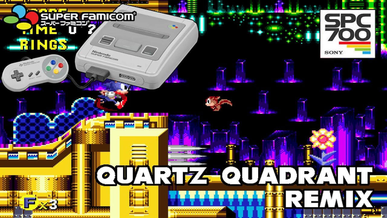 Sonic CD (JP) - Quartz Quadrant (Good Future) (SNES Remix)