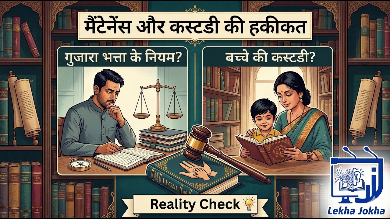 Maintenance और Child Custody का असली सच!