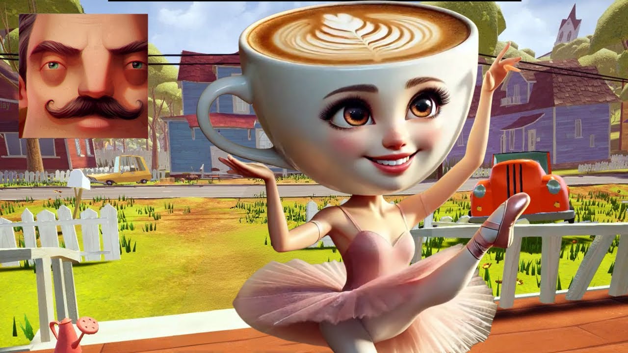 Hello Neighbor Ballerina Cappuccina - My New Neighbor Ballerina Cappuccina Act 1 Gameplay