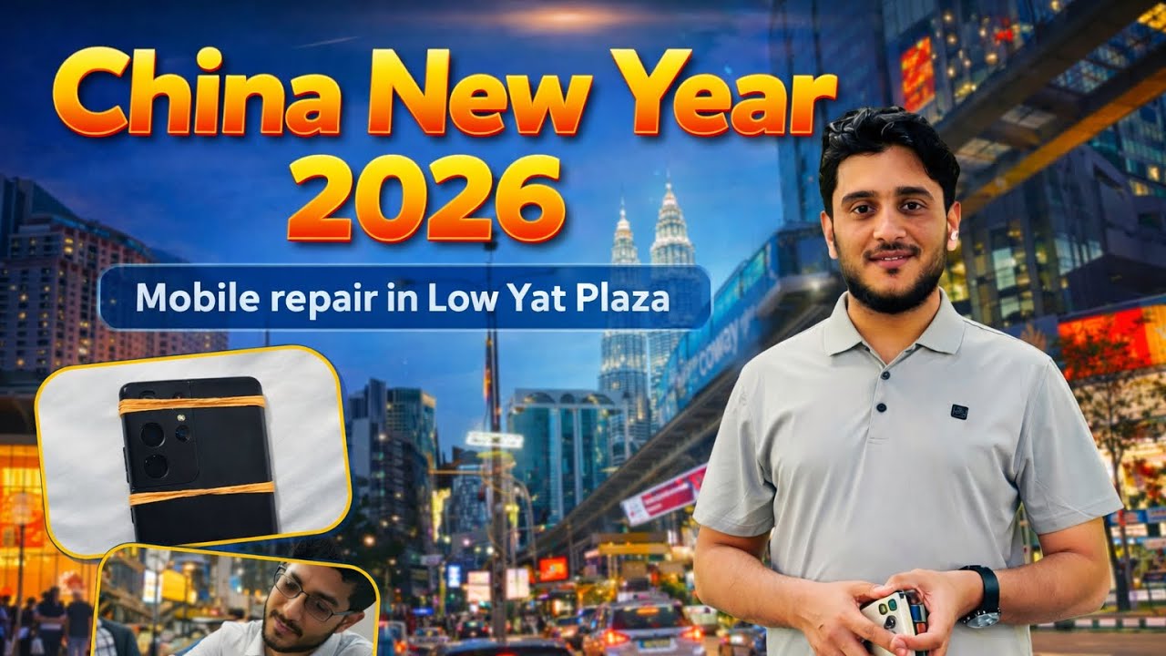 Beautiful Side views of KLCC | China 🇨🇳 New Year 2026 in Malaysia 🇲🇾 | Mobile Repair | Nasir Haleemi