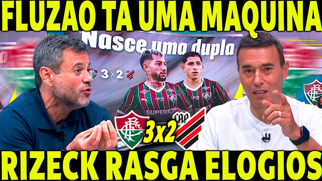 NASCE UMA NOVA DUPLA NO FLUZÃO! ADRÉ RIZEK E ERIC FARIA RASGAM ELOGIOS AO FLUMINENSE!