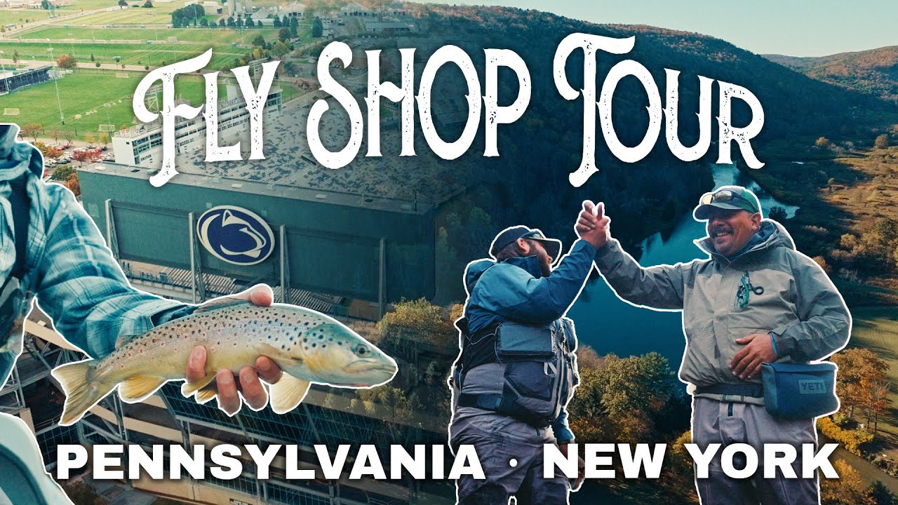 We fished one of the HARDEST fisheries in Pennsylvania! | Fly Shop Tour Szn3 - Ep. 4