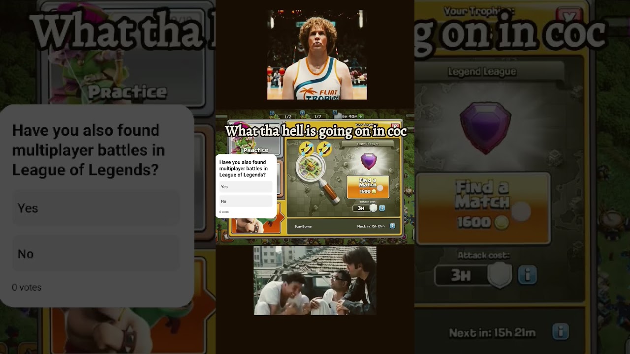 I got multiplayer attack on legend league #legendleague #memes #cocfunnyvideo #funny