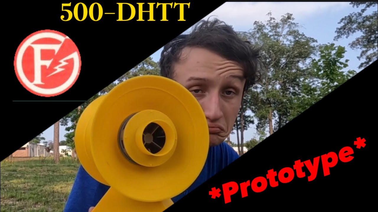 3D printed mini 500DHTT siren