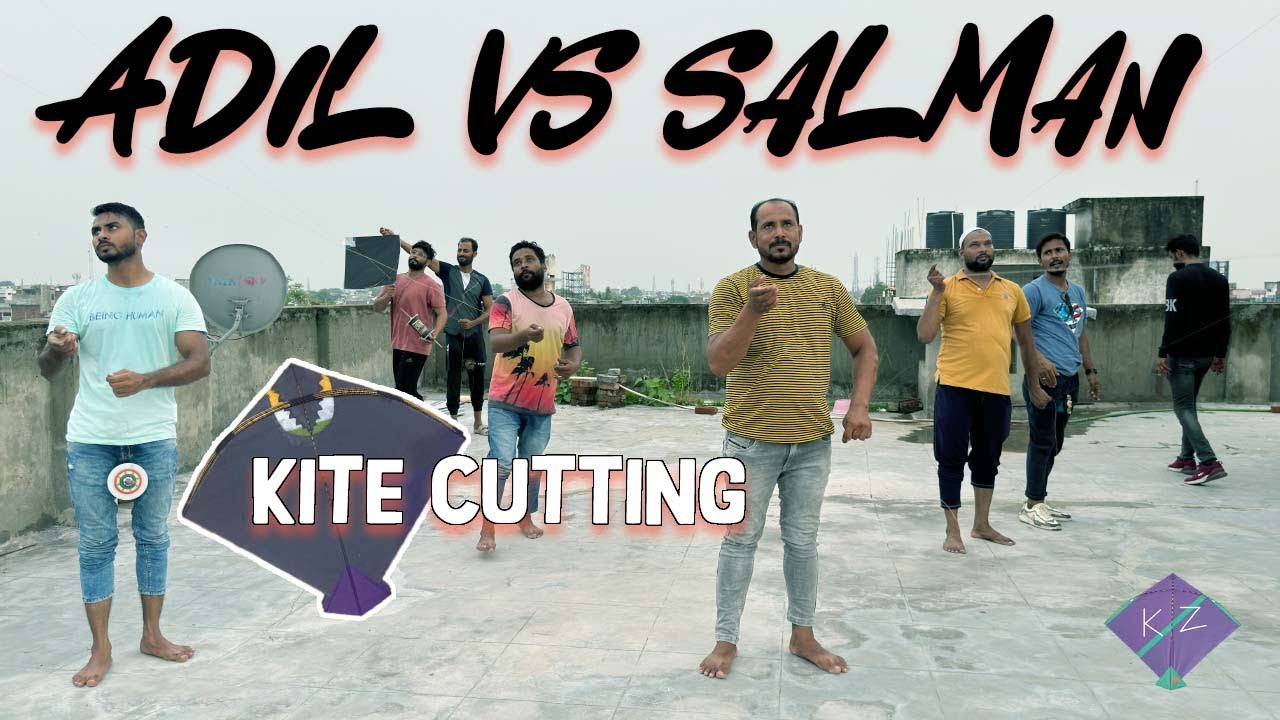 Adil Vs Salman | Rooftop Kite Fight | Kite Flying | Dekhiye Zabardast Pech | Patang | Kite